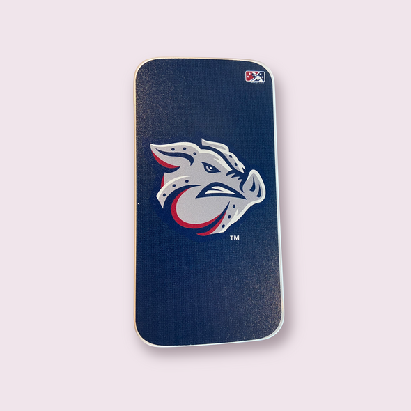 Lehigh Valley IronPigs Solid 5000mAh Portable Wireless Charger