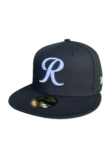 Tacoma Rainiers New Era 59Fifty Black White R Cap