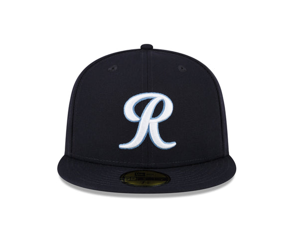 Tacoma Rainiers New Era 59Fifty Navy White Dome R Cap