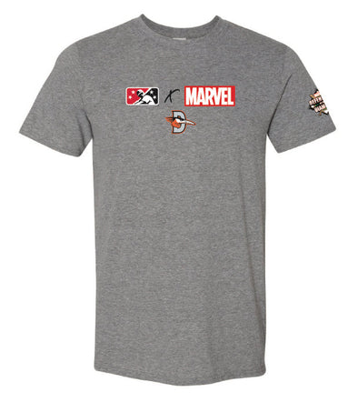 Delmarva Shorebirds Marvel's Defenders of the Diamond OT Sports MARVEL x MiLB T-Shirt