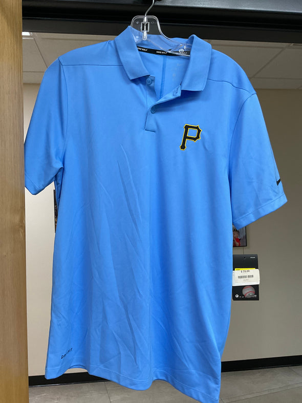 Pirate Baseball Blue Polo