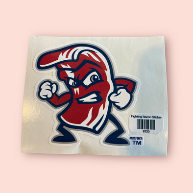 Lehigh Valley IronPigs Fighting Bacon Sticker