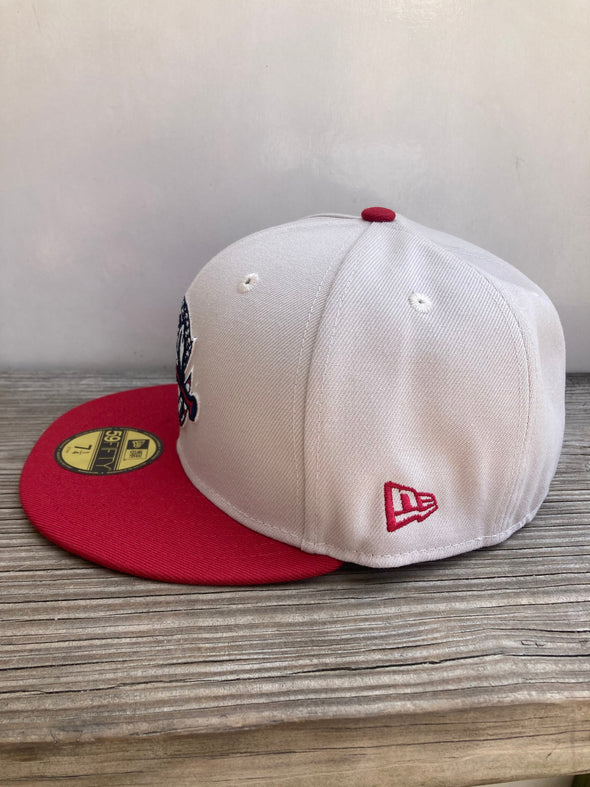 Charleston RiverDogs 2024 July 4th New Era Fitted