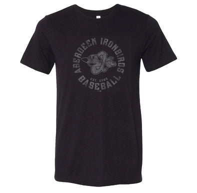 Aberdeen IronBirds- Black & Silver Tee