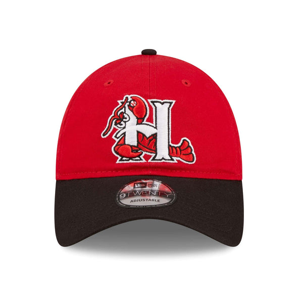 Hickory Crawdads New Era Home 9Twenty Adjustable Cap