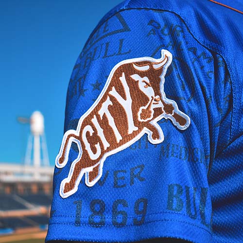 Durham Bulls OT Sports 2022 New Toddler Alternate Bull City Jersey