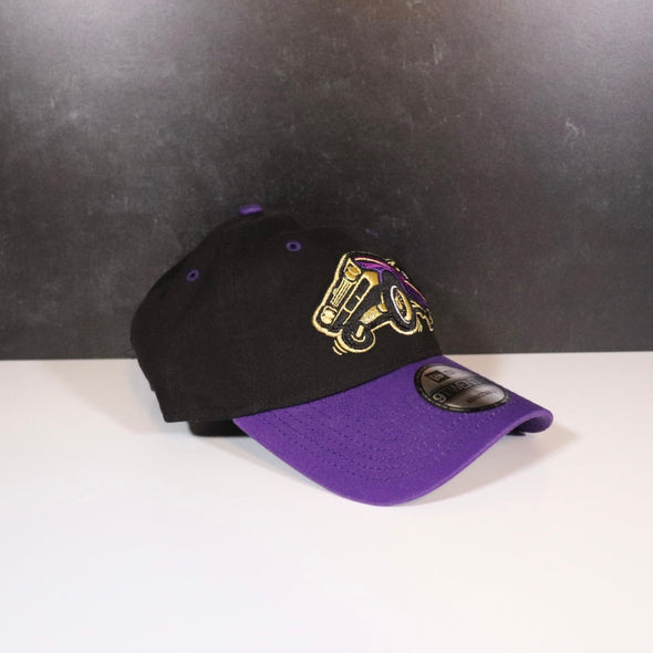 Black/Purple Lowrider Adj. Hat