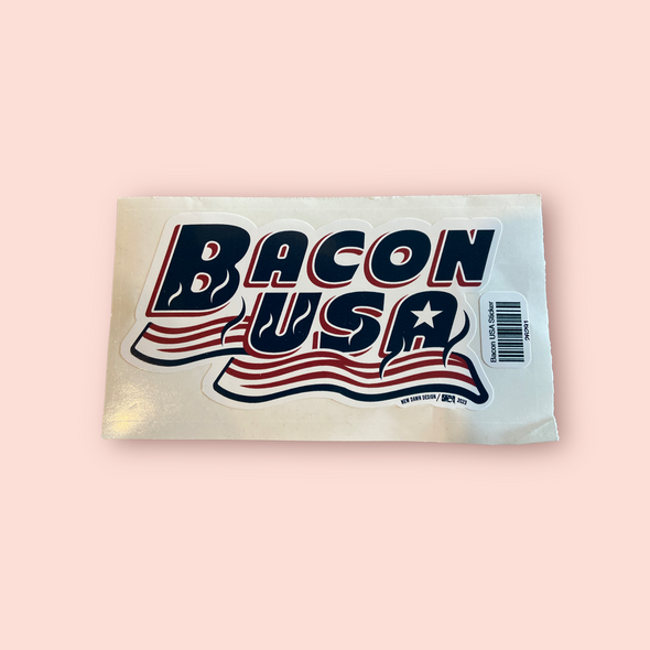 Lehigh Valley IronPigs BACON USA STICKER