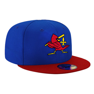 Louisville Bats Redbirds On-Field 59FIFTY Fitted