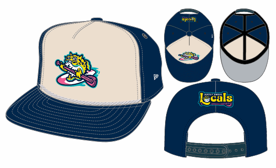 Jersey Shore BlueClaws TNC Locals Golfer Snapback Cap