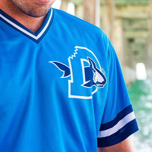 Durham Bulls OT Sports 2023 Bull Sharks Jersey