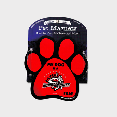 BRP Dog Paw Car Magnet