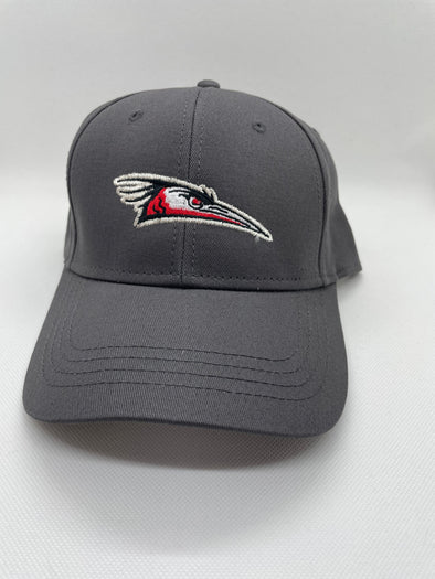 Delmarva Shorebirds Charcoal Primary Logo Adjustable Cap