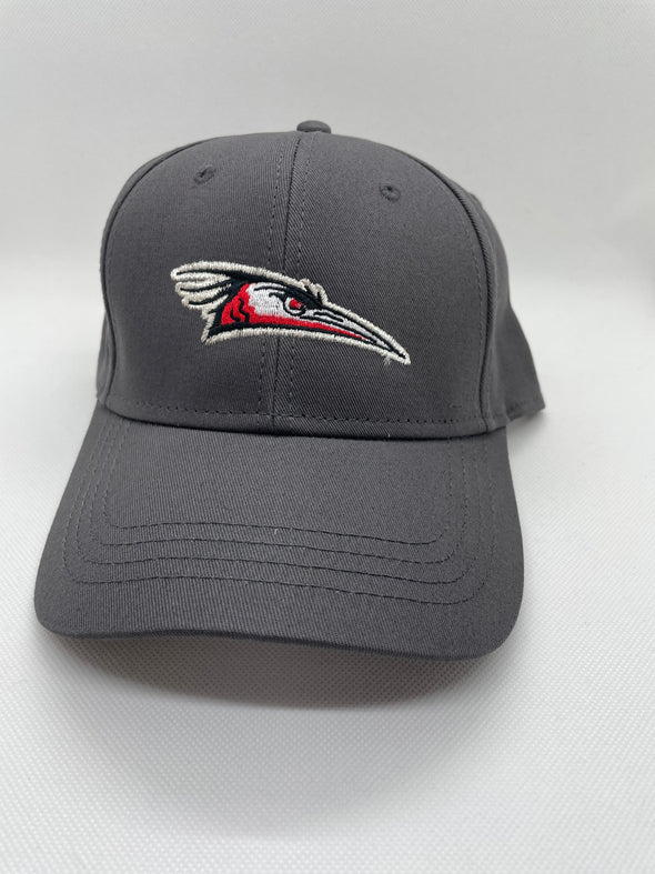 Delmarva Shorebirds Charcoal Primary Logo Adjustable Cap