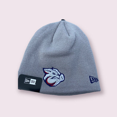 Lehigh Valley IronPigs Grey Knit Beanie