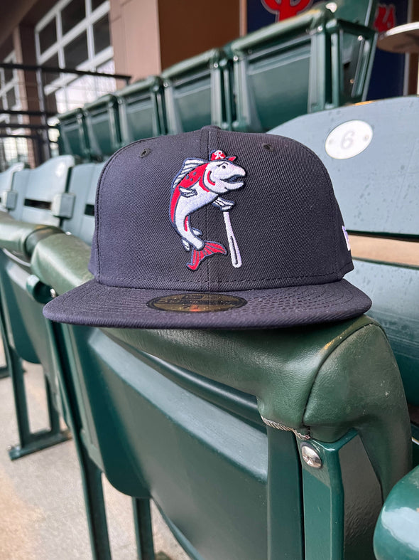 Tacoma Rainiers New Era 59Fifty Navy Slammin' Sam Cap