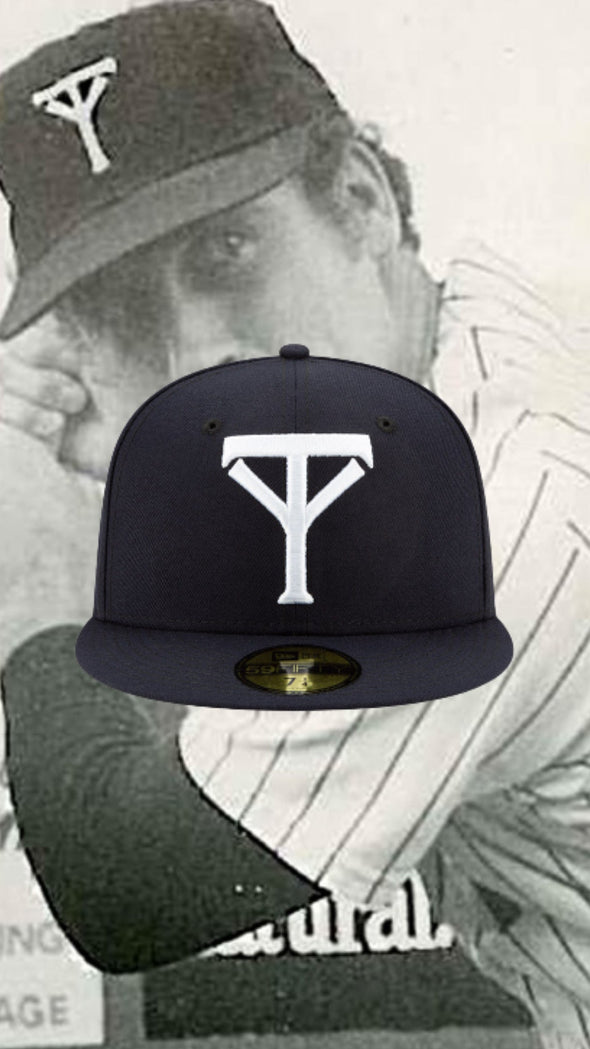 Tacoma Rainiers New Era 59Fifty Navy Tacoma Yankees Cheney Patch
