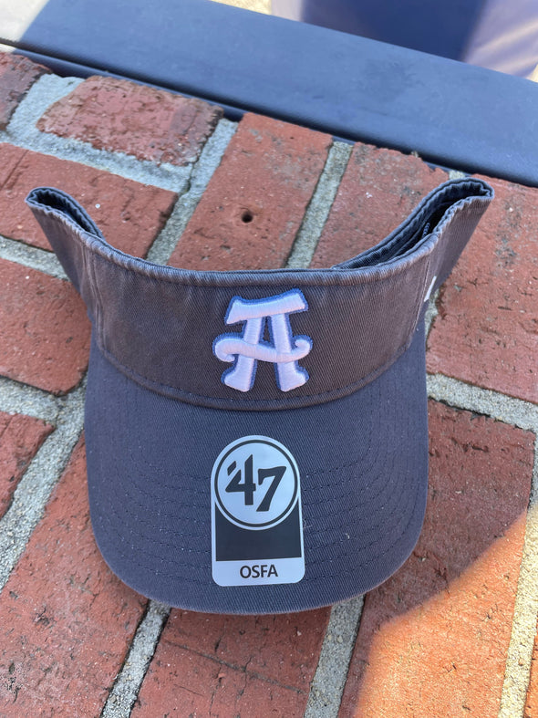 The Asheville Tourists Away A Navy Visor