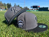 Tacoma Rainiers New Era 59Fifty Black Gray R Cap