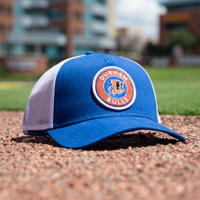 Durham Bulls Royal Twill Valin Cap