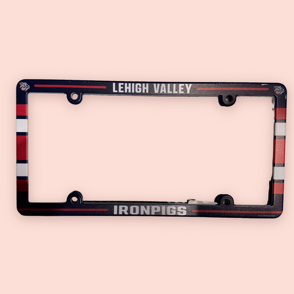 Lehigh Valley IronPigs LICENSE PLATE FRAME