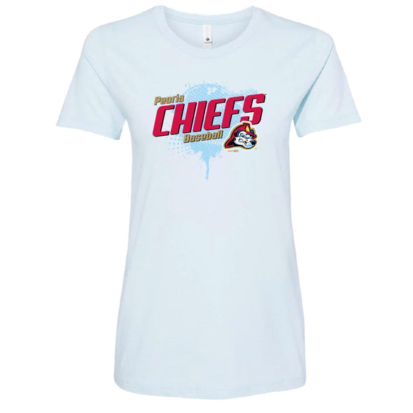 Peoria Chiefs Light Blue Junior T-Shirt