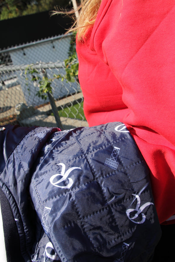 Tacoma Rainiers Official League Navy Youth Satin Jacket