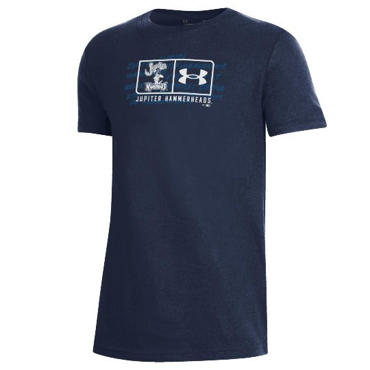 Under Armour Youth Navy Tee