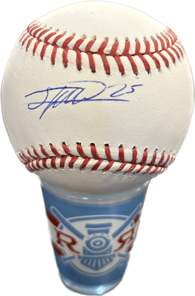 Texas Rangers World Series Champion Jose LeClerc MLB Authenticated Autograph Ball