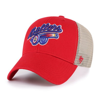 '47 Brand Red Mesh Flagship Wash MVP Cap