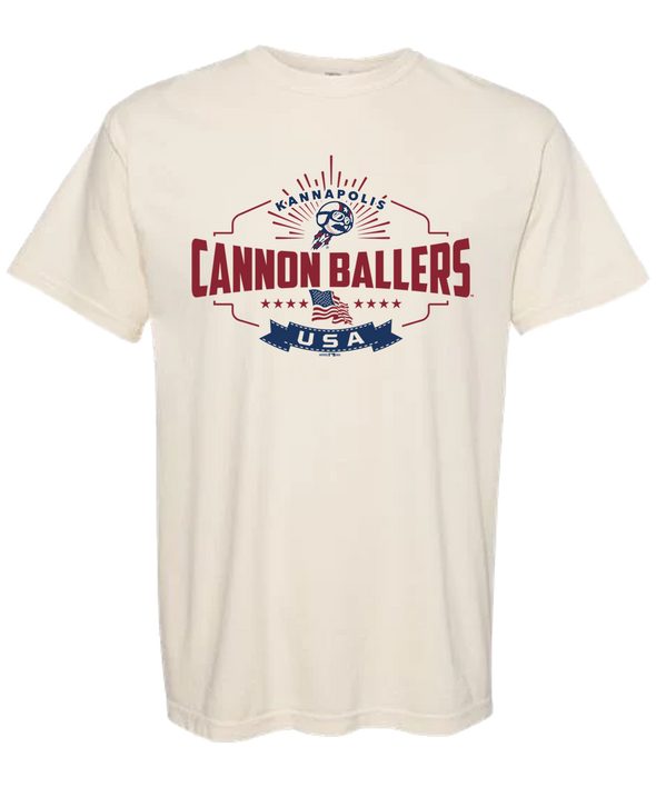 Adult Cream Softstyle Vintage USA Softstyle Tee