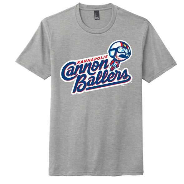 Adult Grey Frost Primary Logo Tee