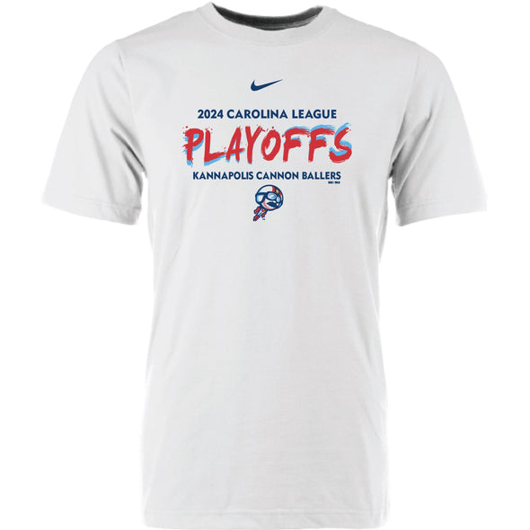 Adult White Nike Core Playoff Tee