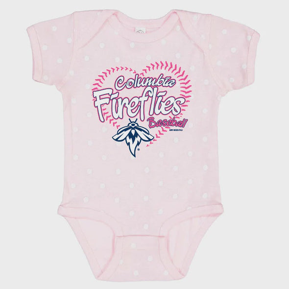 Fireflies Infant Laced Onesie