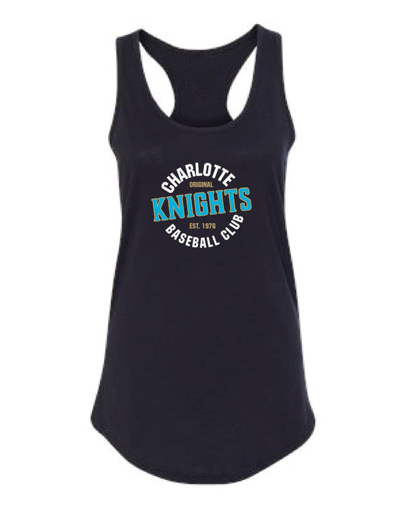 Charlotte Knights OT Sport Circle Ladies Tank-Top