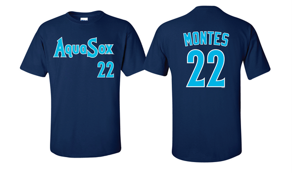 Everett AquaSox Player Tee Lazaro Montes *PRE-ORDER*