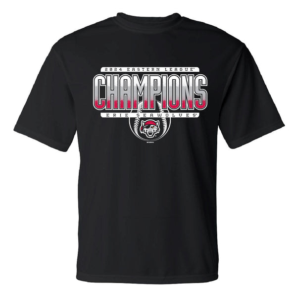 Erie SeaWolves BR 2024 Eastern League Champs Ball Tee