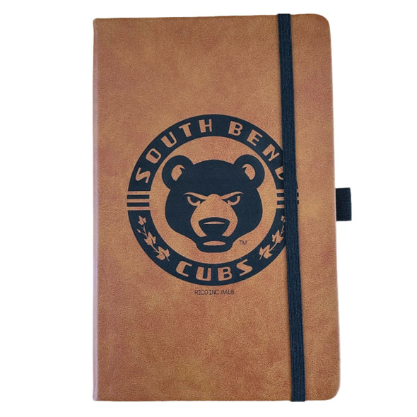 South Bend Cubs Leather Journal