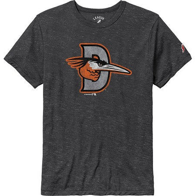 Delmarva Shorebirds L2 Road Logo Victory Falls Tee