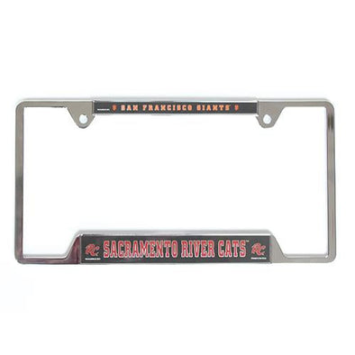 LICENSE PLATE FRAME SF/RC, SACRAMENTO RIVER CATS