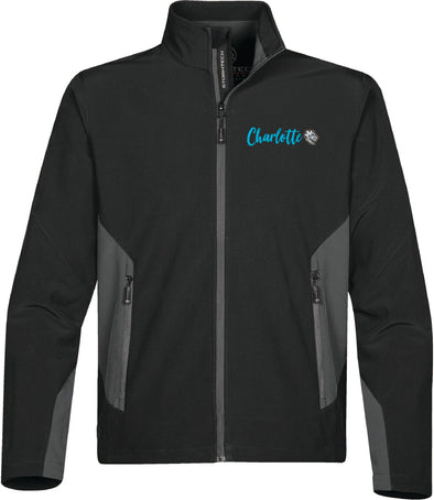 Charlotte Knights OT Sports Lightweight Script Rain Jacket