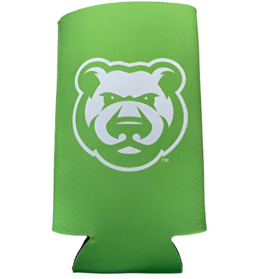 Iowa Cubs Slim Can 16 oz Coozie, Lime Green