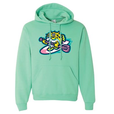 Jersey Shore BlueClaws TNC Locals Primary Logo Mint Hoodie