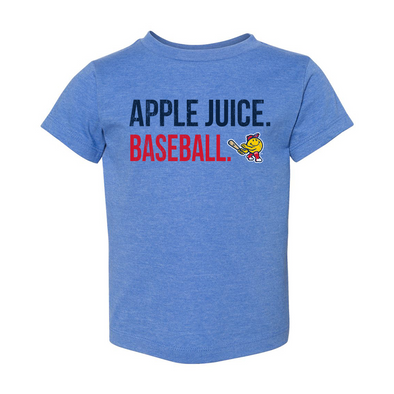 Worcester Red Sox Light Blue Toddler Apple Juice Baseball Tee