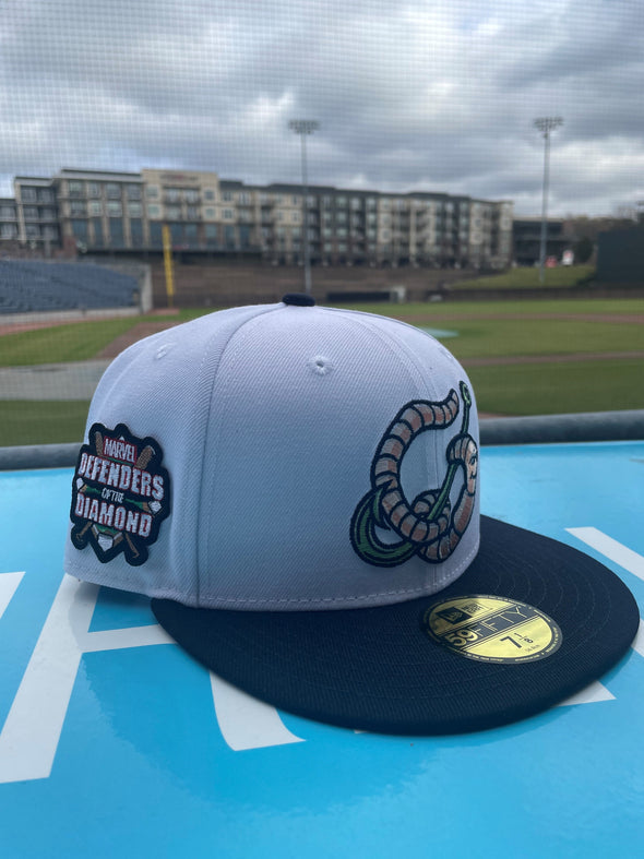 2024 Gwinnett Stripers Marvel's Defenders of the Diamond New Era 59FIFTY Fitted Cap