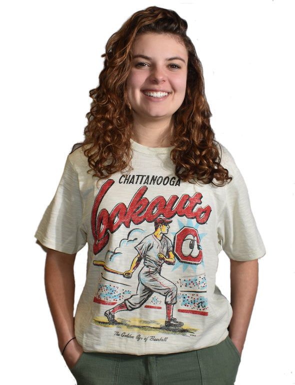 Chattanooga Lookouts Dune Golden Scrum Tee