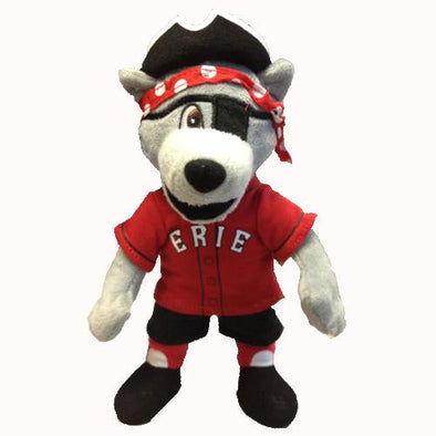 Erie SeaWolves C. Wolf Mascot Plush