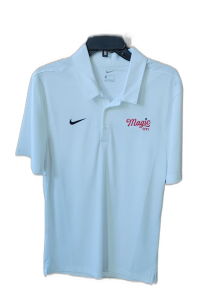 Men's Nike White Magic City Franchise Polo