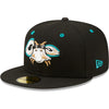 Chesapeake Baysox Cangrejos New Era Copa BLACK 59Fifty Fitted Cap