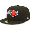 Hickory Crawdads New Era Road 59Fifty Fitted Cap